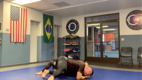 Head and Arm Choke From Mount