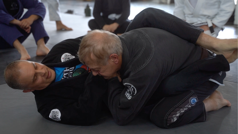 Triangle Choke From the Arm Wrap