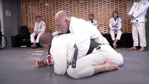 Roger Gracie's Father Sparring Aged 64