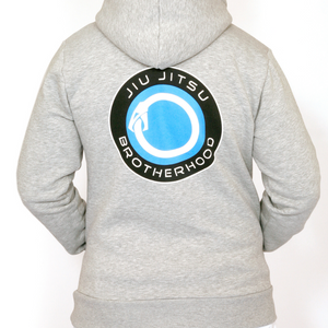 'Open Source' Jiu Jitsu Hoodie (Gray) | The Jiu Jitsu Brotherhood