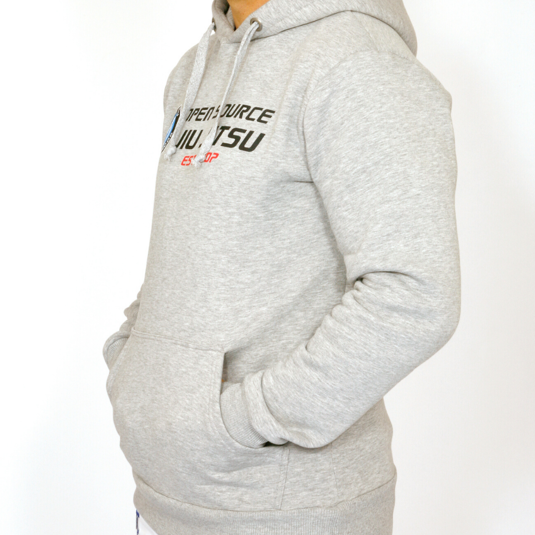 'Open Source' Jiu Jitsu Hoodie (Gray) | The Jiu Jitsu Brotherhood