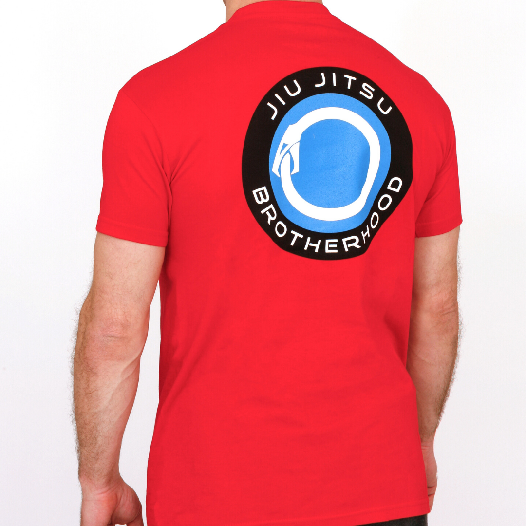 Jiu Jitsu Shirts - 'Evolver' Classic (Red) | The Jiu Jitsu Brotherhood
