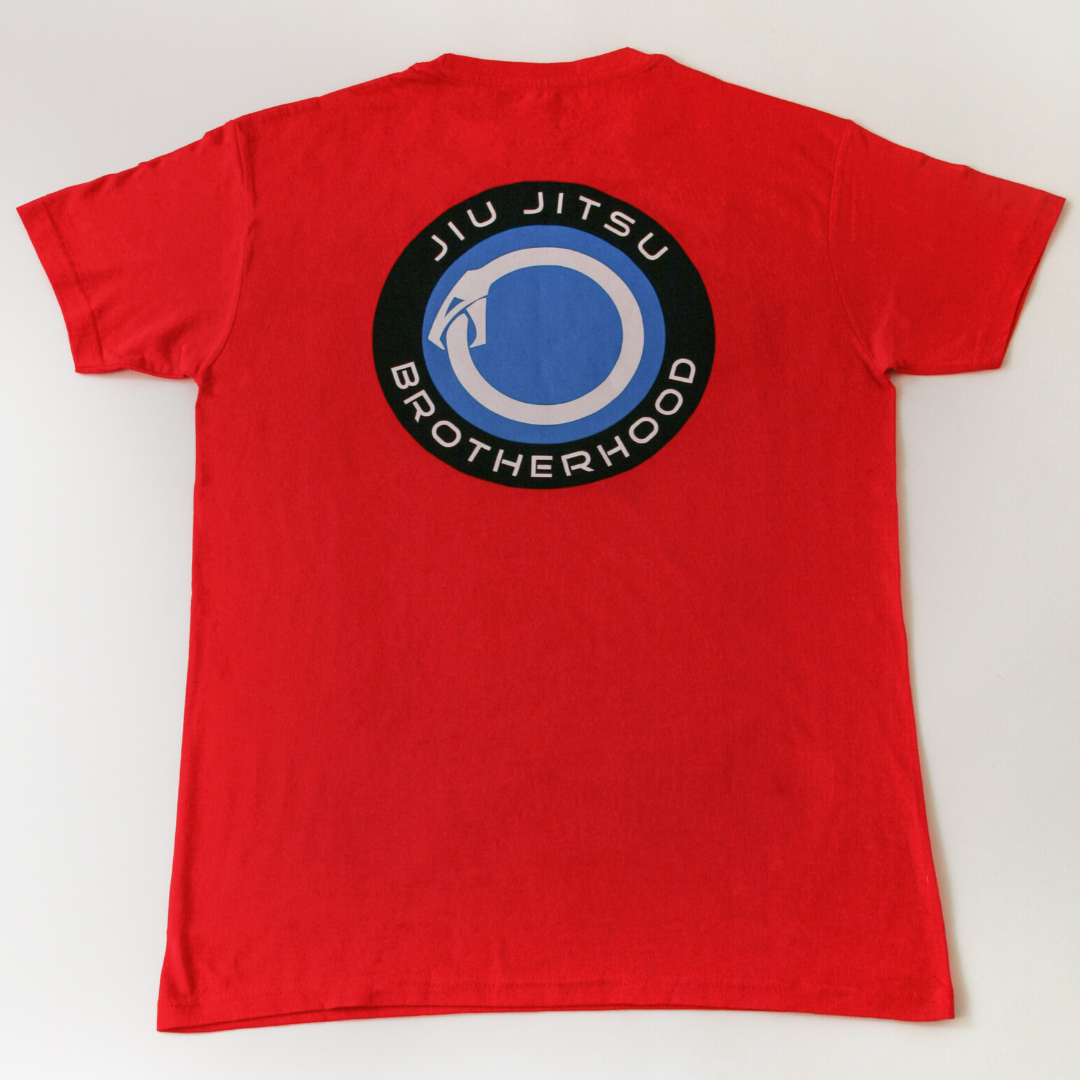 Jiu Jitsu Shirts- 'Evolver' Classic (Red) | The Jiu Jitsu Brotherhood