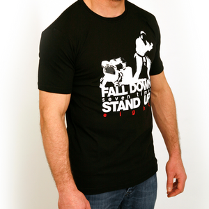 'Stand Up Eight' Jiu Jitsu Shirts (Black) | The Jiu Jitsu Brotherhood