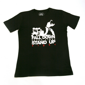 'Stand Up Eight' Jiu Jitsu Shirts (Black) | The Jiu Jitsu Brotherhood